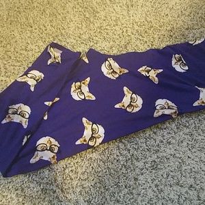 "Hipster Cat" Lularoe leggings-TC